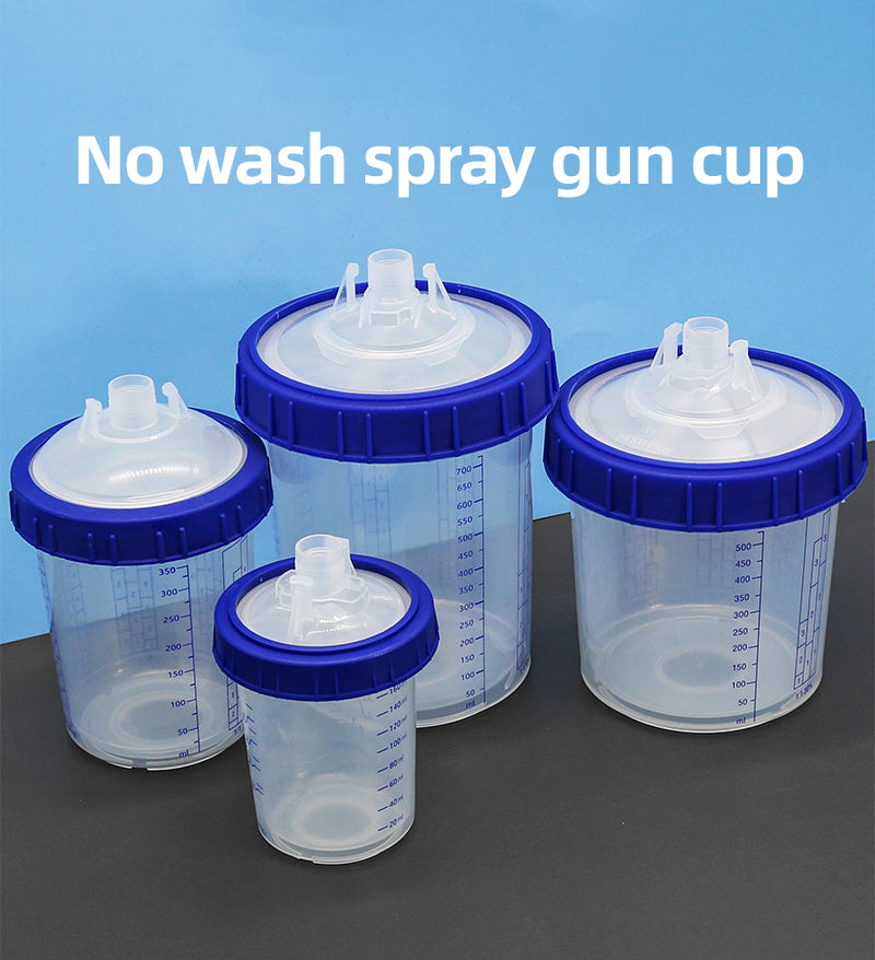 NO wash spray gun cup