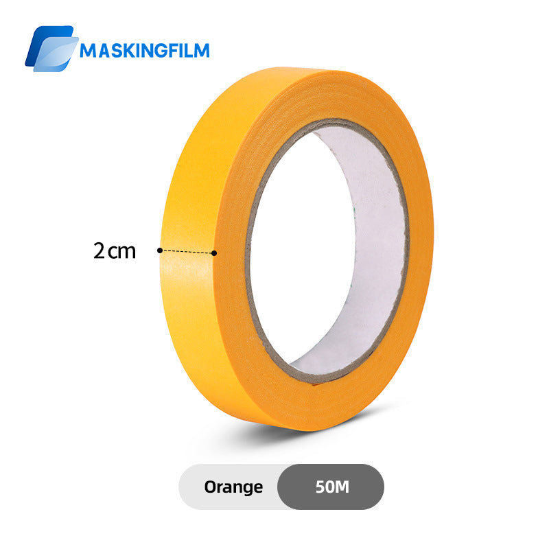 Wholesale strong adhesive and paper tape spray paint masking tape paper beauty seam color separation and paper beauty pattern paper high adhesive tape