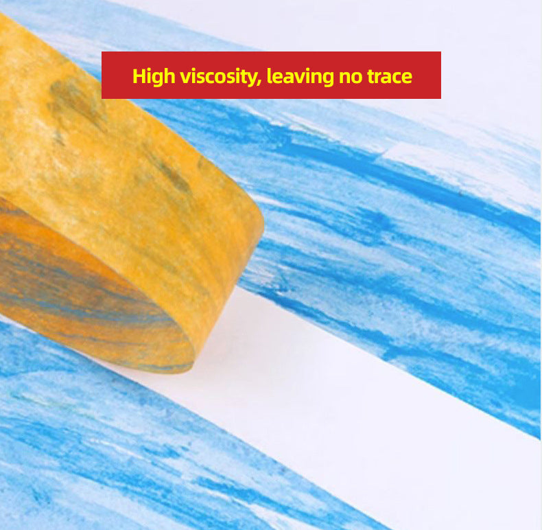 Pattern paper and paper tape for painting, decoration, masking, color separation paper, ceramic tiles, beautiful seams, protective stickers, leaving no residue adhesive