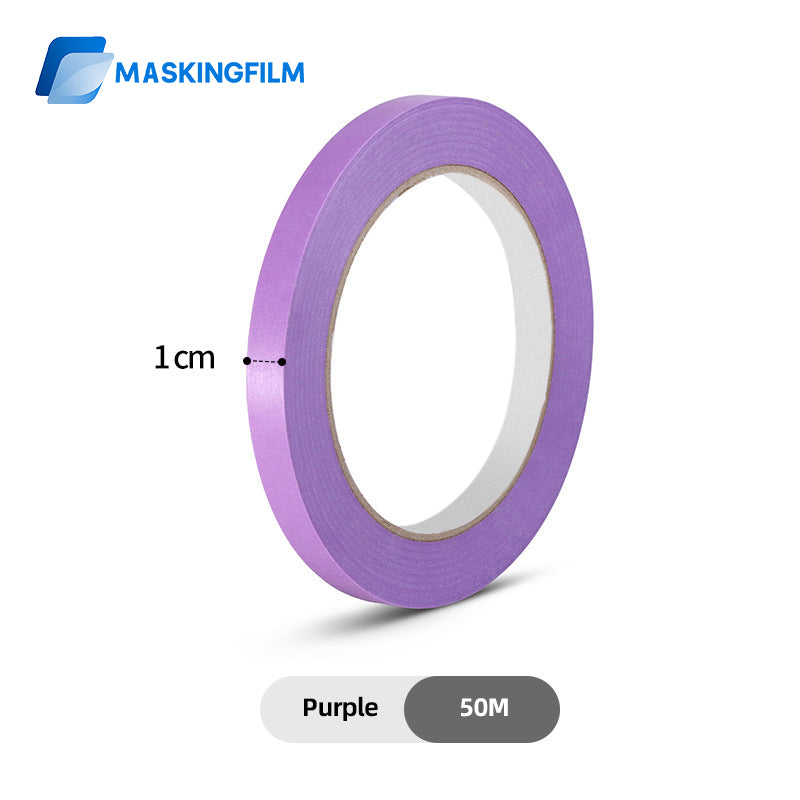 Wholesale strong adhesive and paper tape spray paint masking tape paper beauty seam color separation and paper beauty pattern paper high adhesive tape