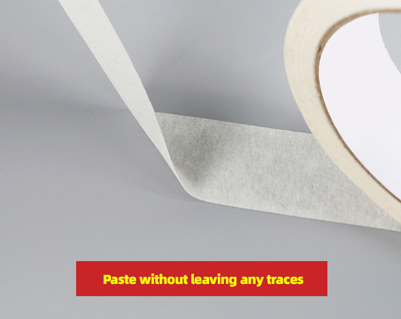 White textured paper tape with strong adhesion, spray painting, decoration and decorative textured tape