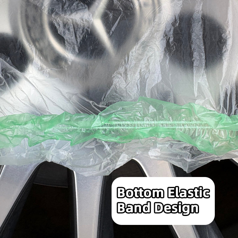 Disposable Car Cover - Universal Sun Rain & Dust Protection, Transparent Thin Full-Cover Auto Body Shield for SUV and Sedan ﻿ ﻿