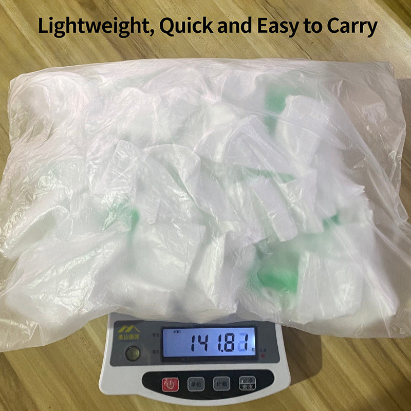 Disposable Car Cover - Universal Sun Rain & Dust Protection, Transparent Thin Full-Cover Auto Body Shield for SUV and Sedan ﻿ ﻿