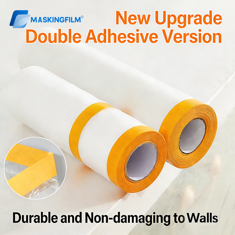 Dust Proof Plastic Film - Furniture & Sofa Cover for Home Renovation and Protection - Multi-Purpose Drop Cloth