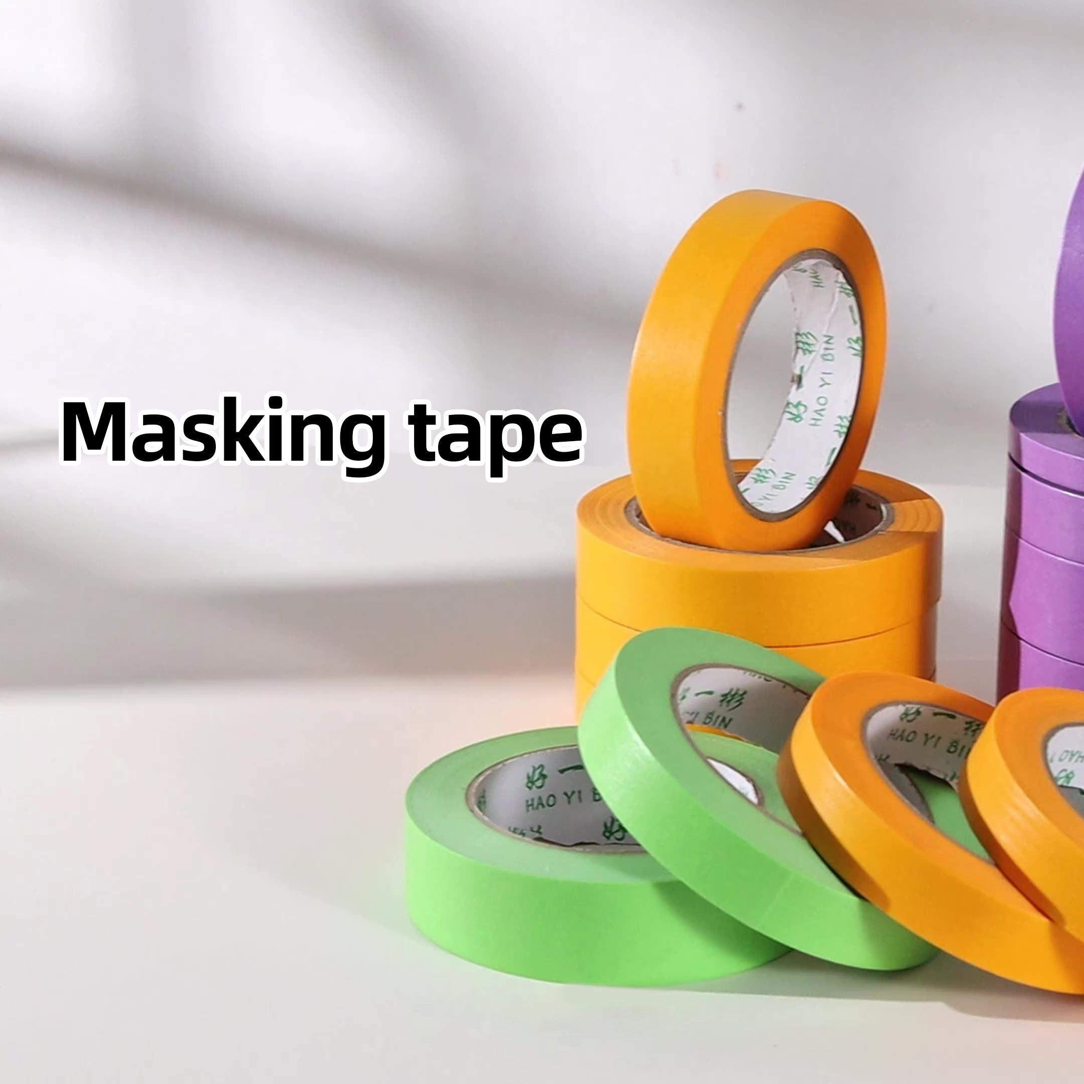 Art paint with weak adhesion and paper beauty pattern, paper tape, latex paint, diatomaceous earth, non residue adhesive, low adhesion and paper tape