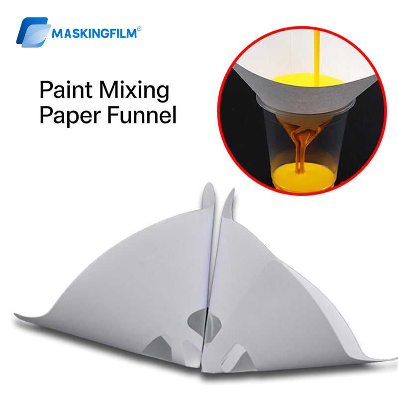 Custom 3D Printed Paint Filter Funnel - Industrial & Automotive Paint Mixing Tool with Filter Paper - Manufacturer for Wholesale