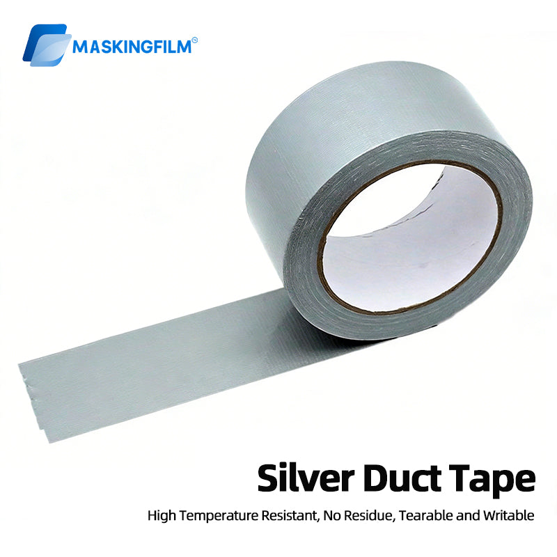 Heavy Duty Duct Tape - High Temperature Resistant & Waterproof, No-Residue Cloth Tape for Floor Protection, Carpet Masking and Industrial Use ﻿ ﻿