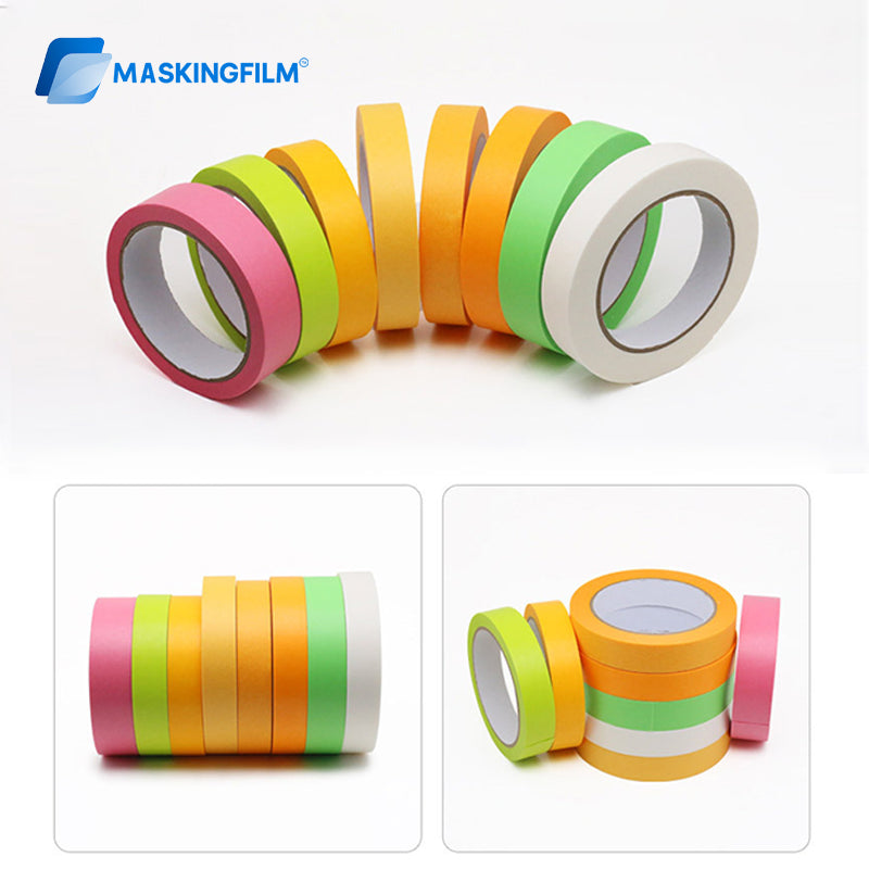 Bestselling High-Temp & UV Resistant Washi Tape - 14-Day No-Residue Colored Masking Paper for Reliable Protection & Clean Removal