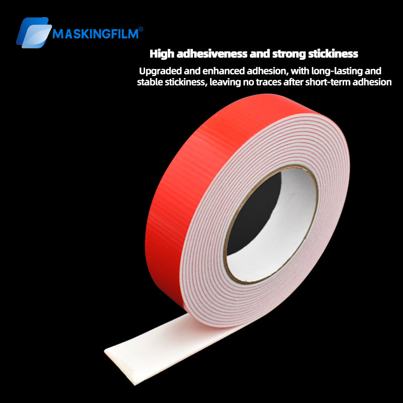 High Tack Foam Double Sided Tape, Waterproof & Heat Resistant for Metal Signs, Nameplates, Automotive Trim and Advertising Mounting, Heavy Duty Adhesive