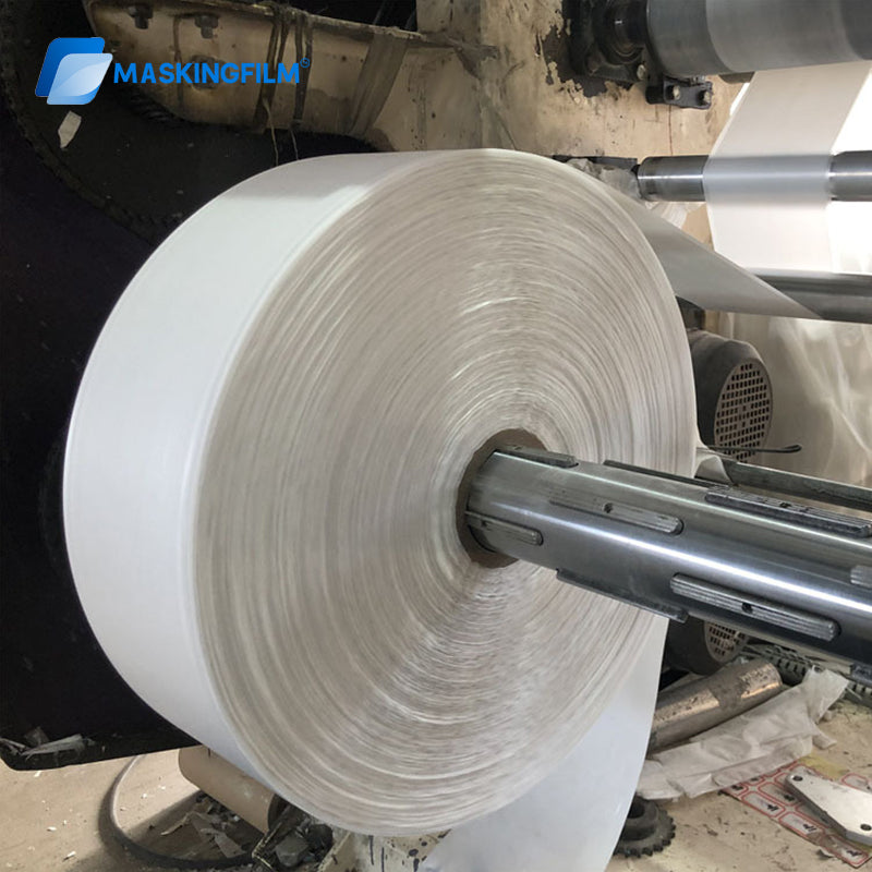 HDPE Polymer Masking Film Semi-Finished Master Rolls - Factory-Direct Supply for Automotive Spray Painting & Home Renovation Applications