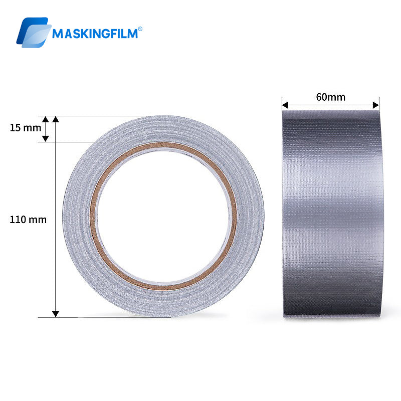 Heavy Duty Duct Tape - High Temperature Resistant & Waterproof, No-Residue Cloth Tape for Floor Protection, Carpet Masking and Industrial Use ﻿ ﻿