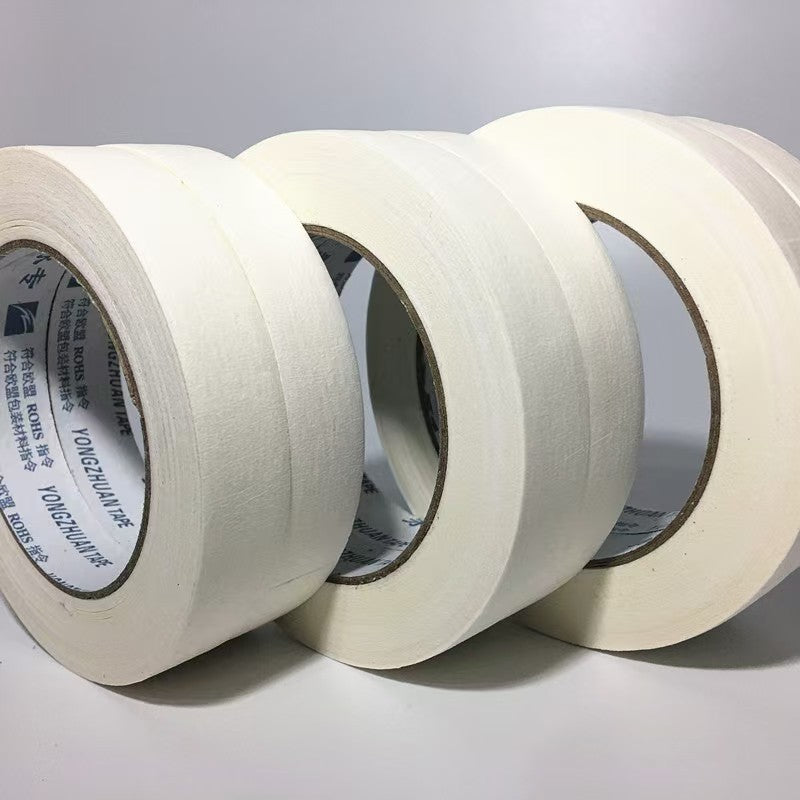 White textured paper tape with strong adhesion, spray painting, decoration and decorative textured tape