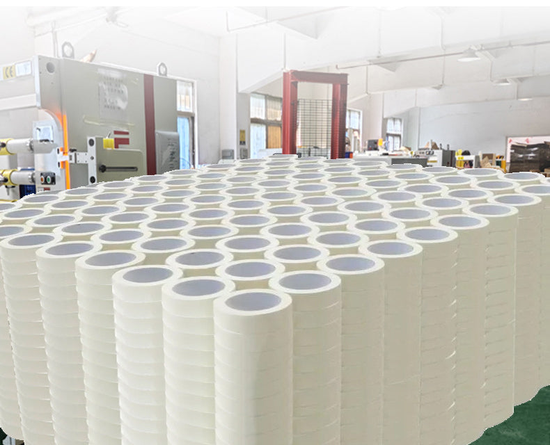 White textured paper tape with strong adhesion, spray painting, decoration and decorative textured tape