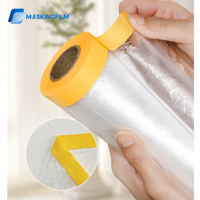 Dust Proof Plastic Film - Furniture & Sofa Cover for Home Renovation and Protection - Multi-Purpose Drop Cloth