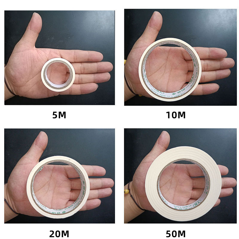 High viscosity textured paper is impermeable, residue free, simple and easy to tear