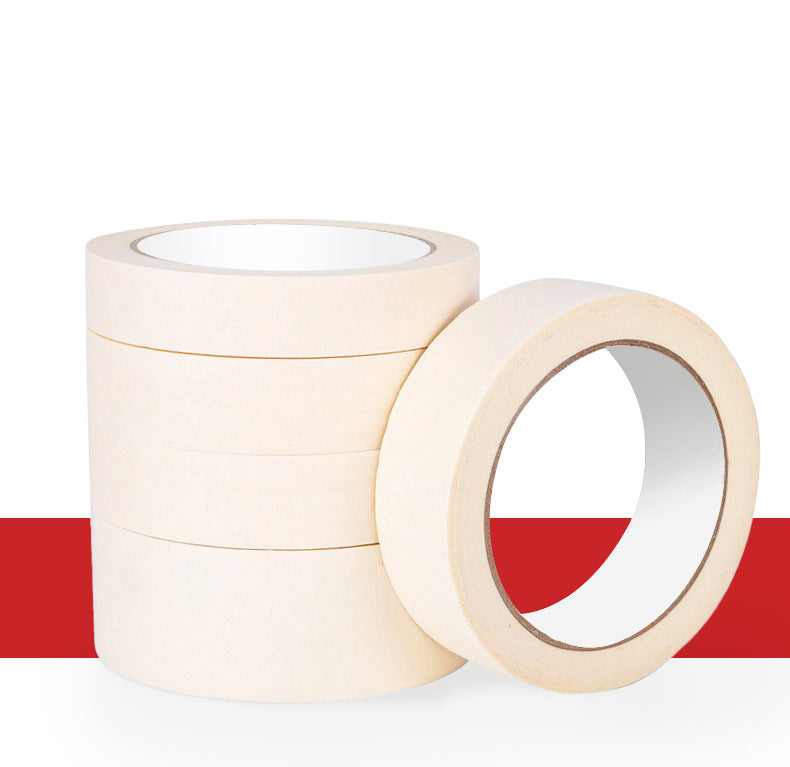 White textured paper tape with strong adhesion, spray painting, decoration and decorative textured tape