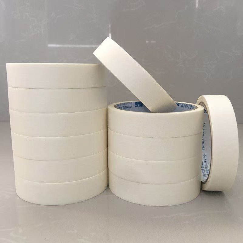 White textured paper tape with strong adhesion, spray painting, decoration and decorative textured tape
