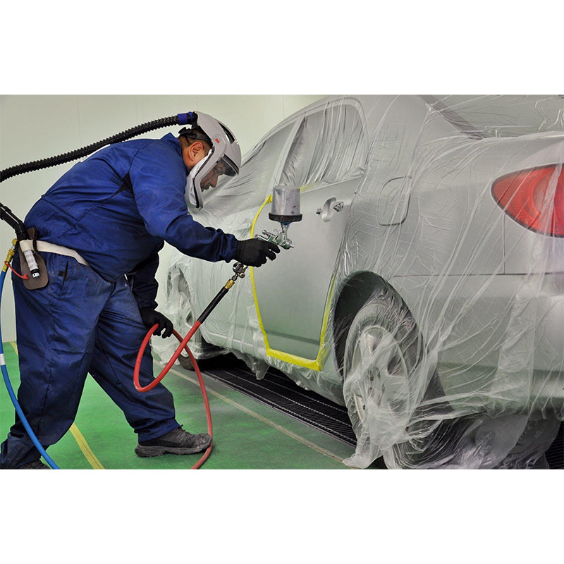 Car Paint Masking Film 4m x 300m | HDPE Plastic Sheeting for Full Vehicle Protection & Spray Painting
