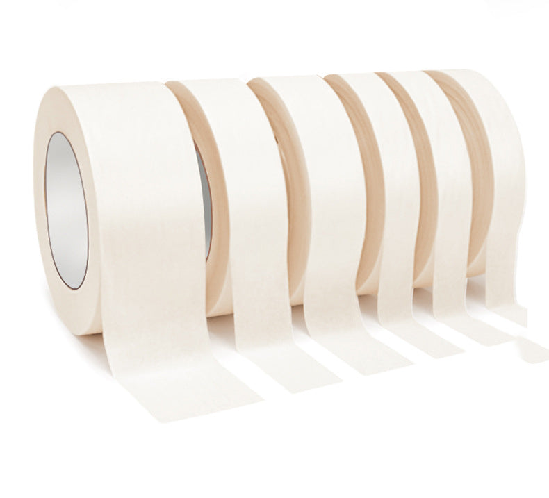 White textured paper tape with strong adhesion, spray painting, decoration and decorative textured tape