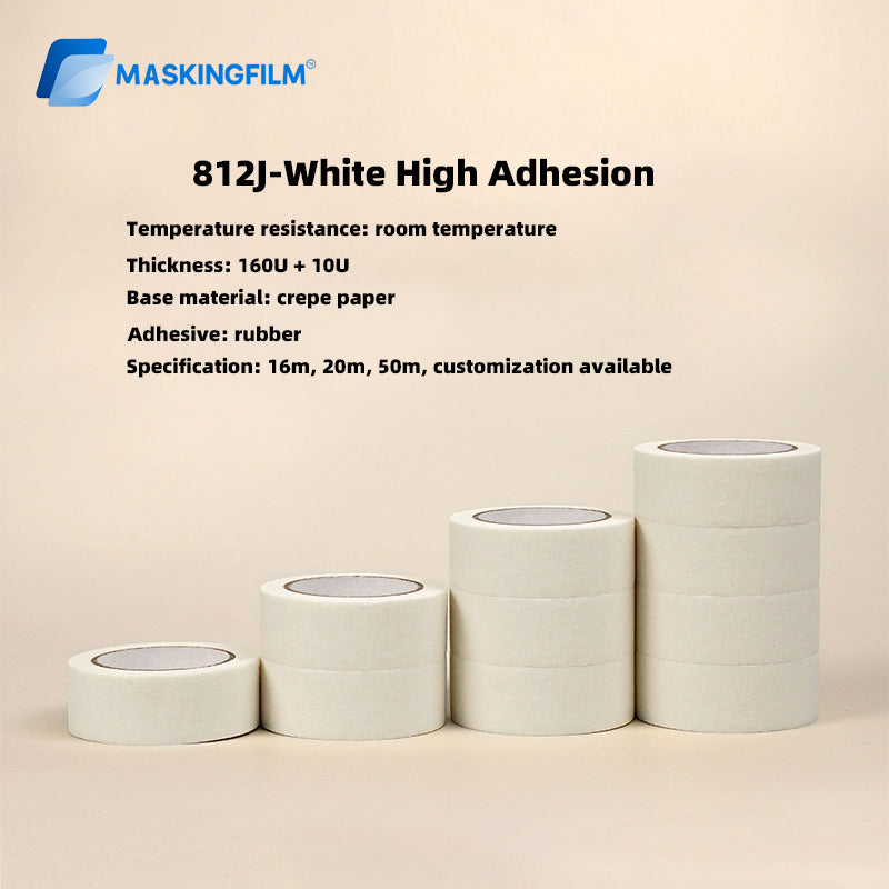 Medium-High Tack Washi Masking Tape - Easy Tear & No-Residue for Perler Bead Art, Home Decoration, Painting and Clean Surface Protection