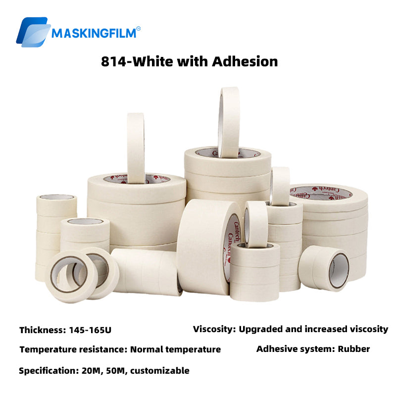 Medium-High Tack Washi Masking Tape - Easy Tear & No-Residue for Perler Bead Art, Home Decoration, Painting and Clean Surface Protection