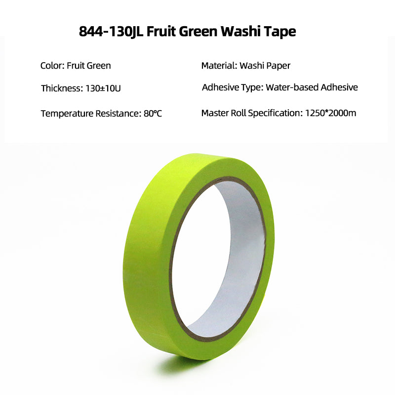 Bestselling High-Temp & UV Resistant Washi Tape - 14-Day No-Residue Colored Masking Paper for Reliable Protection & Clean Removal
