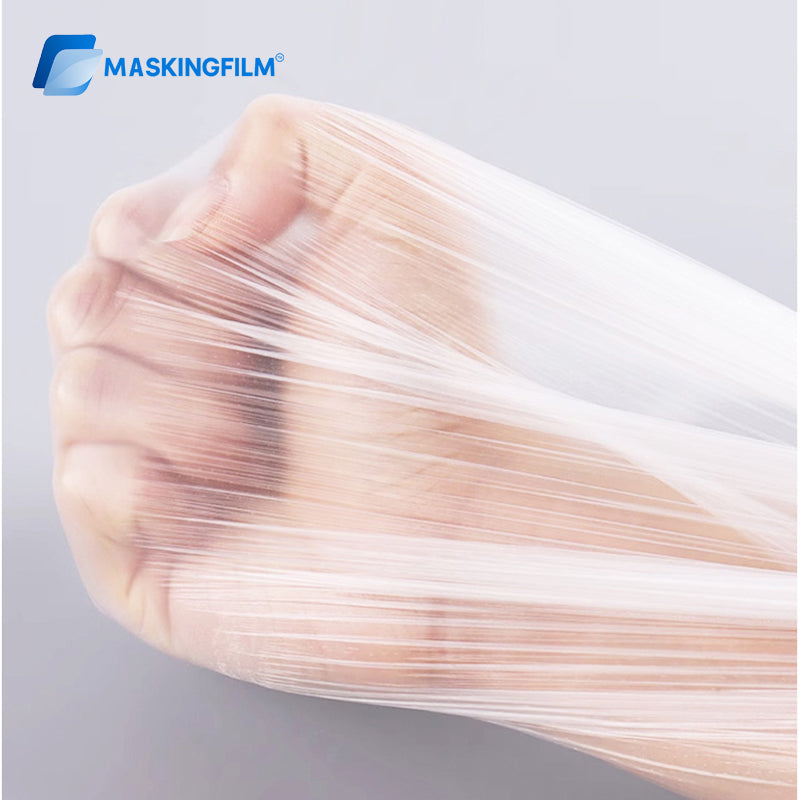 Car Masking Film with Tape – High Density Paint Protection for Automotive, Furniture & Dust Covering (20–400cm)