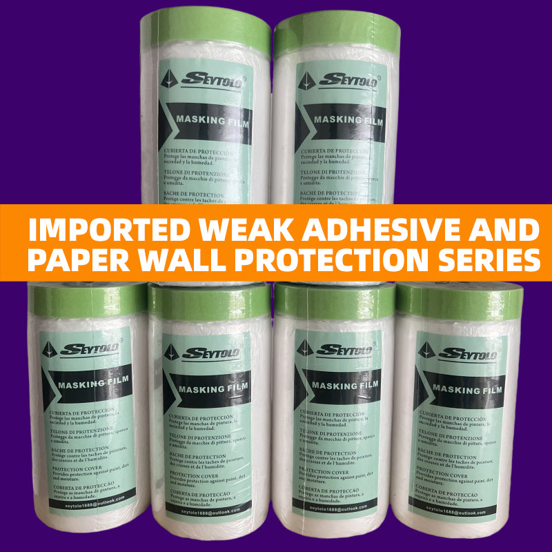 8mic electrostatic film+15mm seamless tape